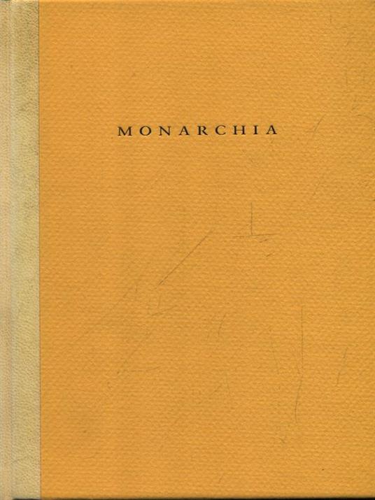 Monarchia - Dante - copertina