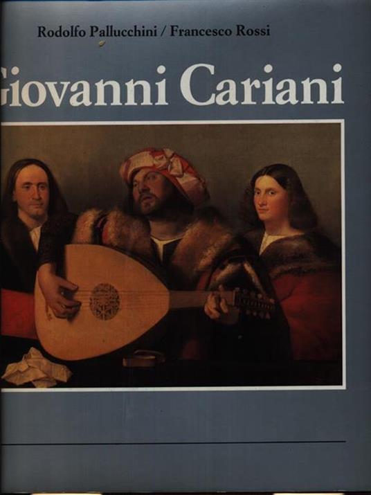   Giovanni Cariani - Rodolfo Pallucchini - copertina