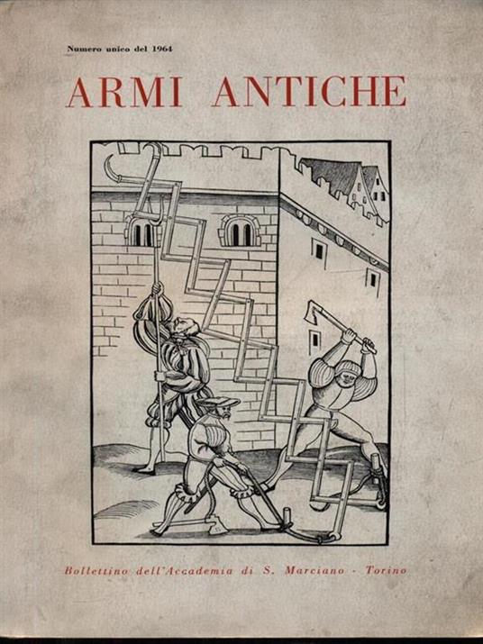Armi antiche 1964 - copertina