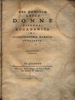 Del dominio delle donne