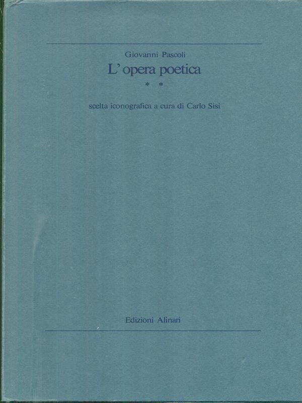 L' opera poetica **