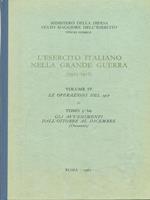 L' esercito italiano nella Grande Guerra vol. IV tomo 3 bis
