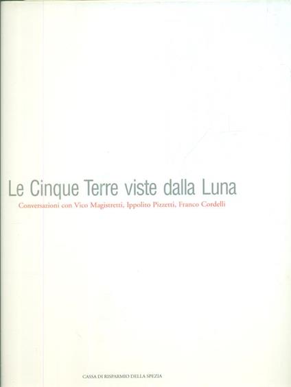 Le Cinque Terre viste dalla Luna - copertina