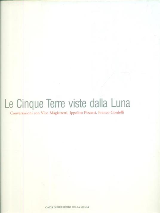 Le Cinque Terre viste dalla Luna - copertina