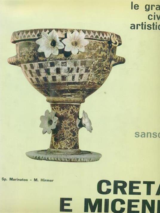 Creta e Micene - Spyridon Marinatos - copertina