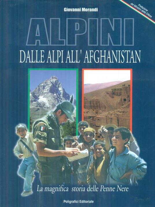 Alpini dalle Alpi all'Afghanistan - Giovanni Morandi - copertina