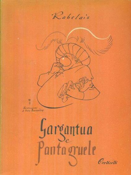 Gargantua e Pantagruele - François Rabelais - copertina
