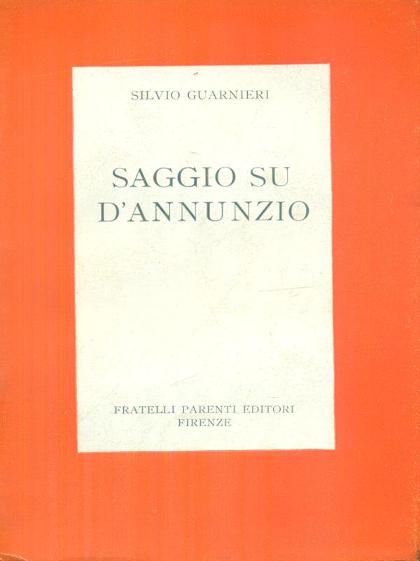 Saggio su D'Annunzio