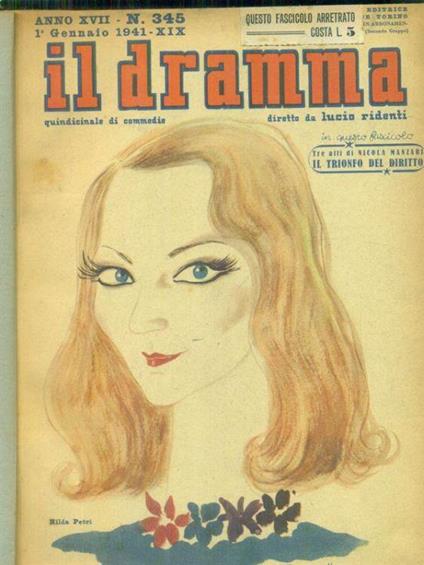 Il Dramma 1941/1 - copertina