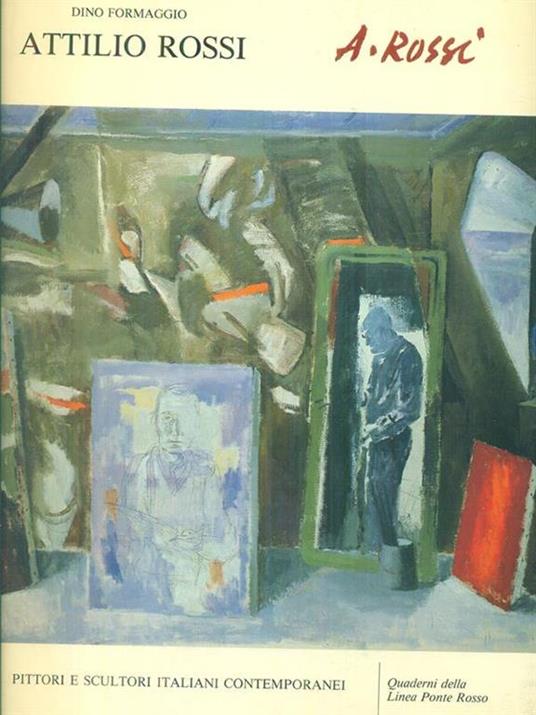   Attilio Rossi - dedica autografa artista - Dino Formaggio - copertina