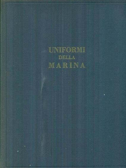   Uniformi della Marina - Alessandro Gasparinetti - copertina