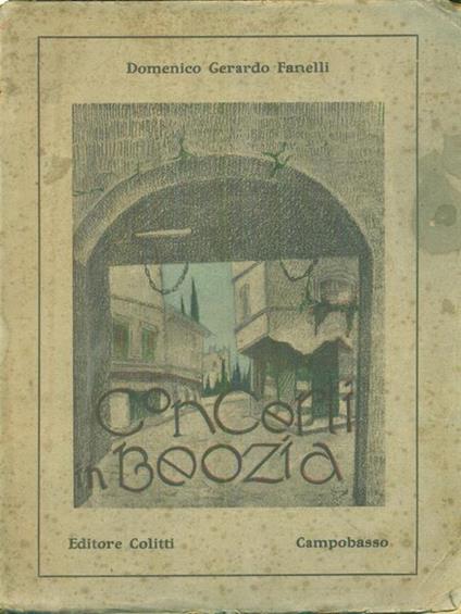 Concerti in Beozia - Domenico Gerardo Fanelli - copertina
