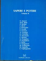 Sapere e potere vol. II