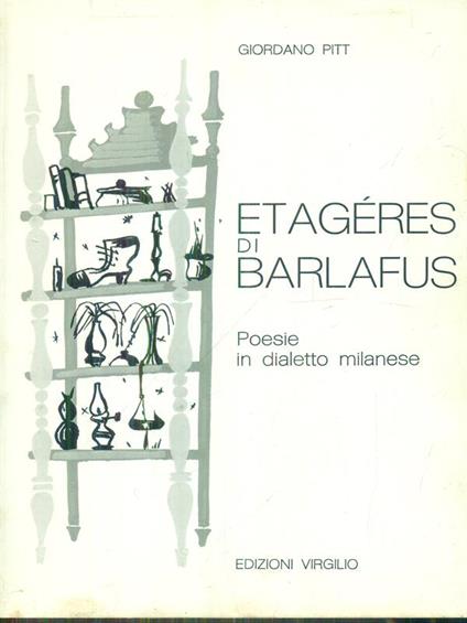 Etageres di Barlafus - Giordano Pitt - copertina