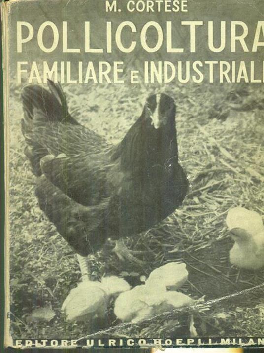   Pollicoltura familiare e industriale - Marino Cortese - copertina