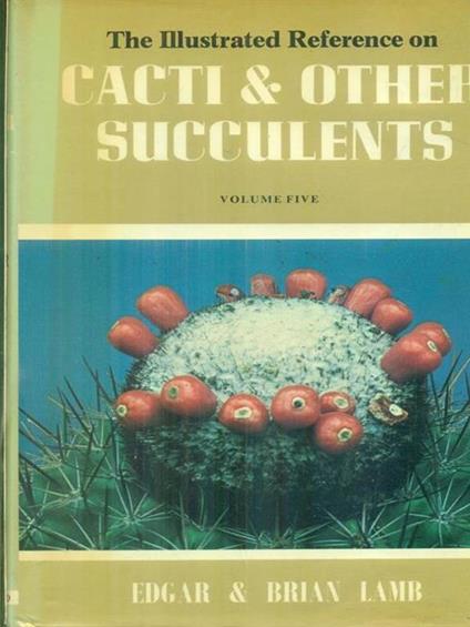Cacti & other succulents vol. 5 - Edgar and Brian Lamb - copertina