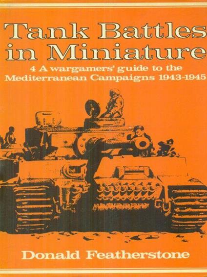 Tank battle in miniature 4 - Donald Featherstone - copertina