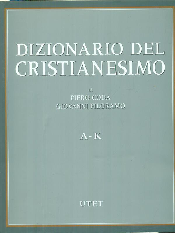 Dizionario del cristianesimo 2vv