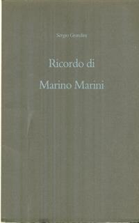 Ricordo di Marino Marini