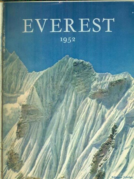 Everest 1952 - André Roch - copertina