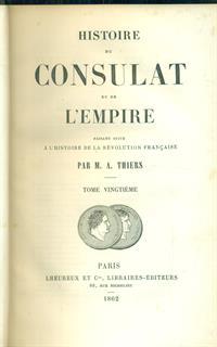 Histoire du consulat et de l'empire 20vv