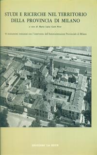 Studi e ricerche nel territorio della provincia di Milano