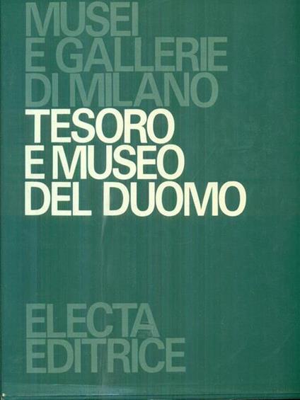 Tesoro e museo del Duomo 2vv - copertina