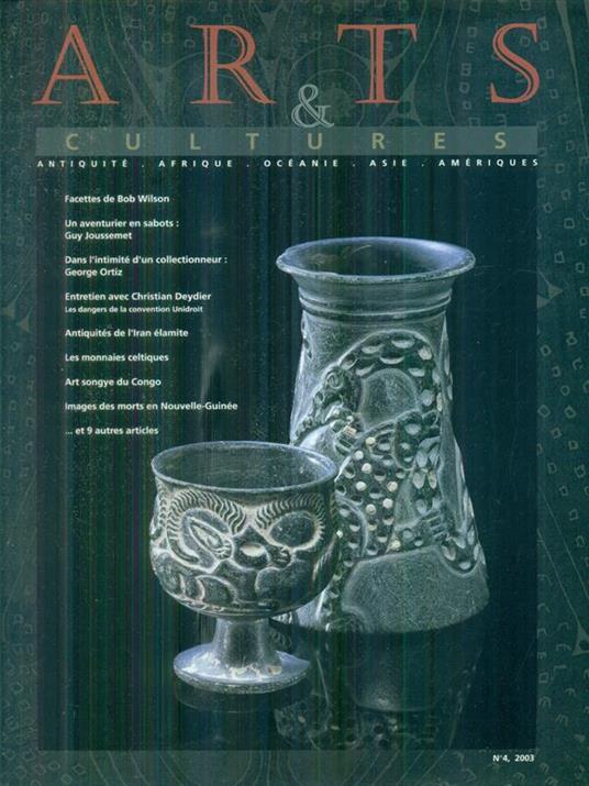 Arts & Cultures n. 4/2003 - copertina