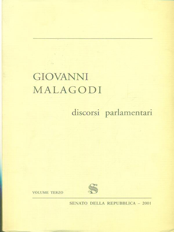 Discorsi parlamentari 3vv