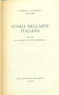 Storia dell'arte italiana 6vv