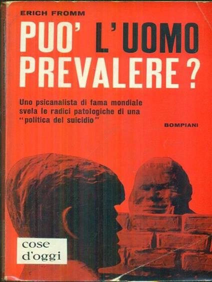 Può l'uomo prevalere? - Erich Fromm - copertina