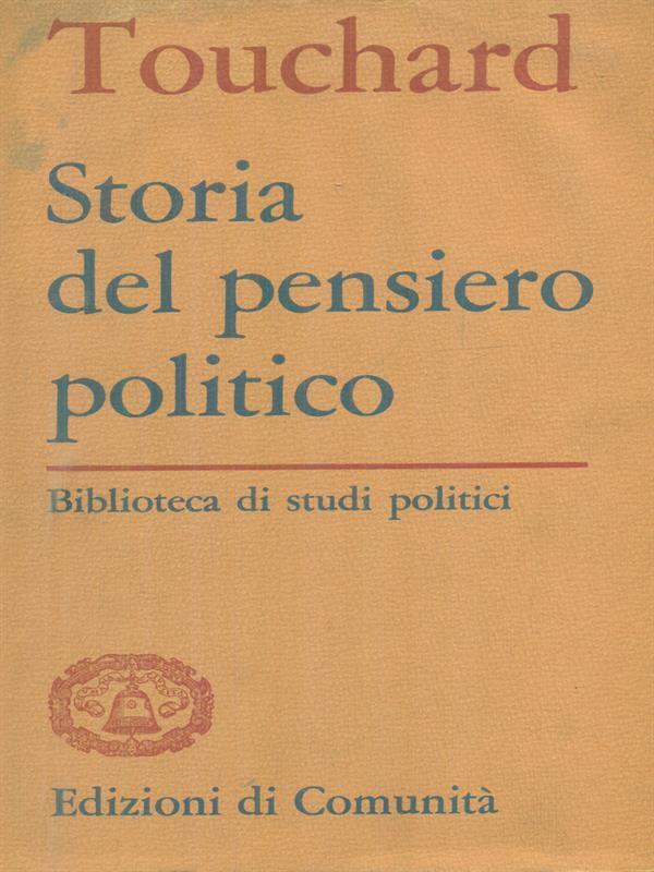 Storia del pensiero politico