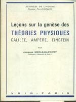 Lecons sur la genese des theories physiques