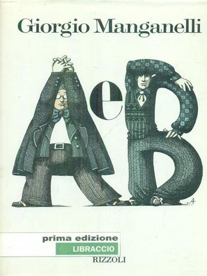 A e B - Giorgio Manganelli - copertina