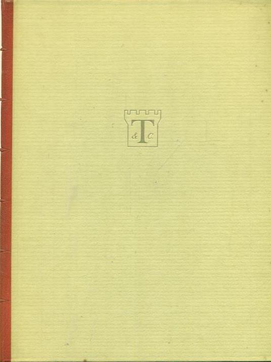 Almanacco Torriani 1957-Simpatia di Roma - Antonio Baldini - copertina