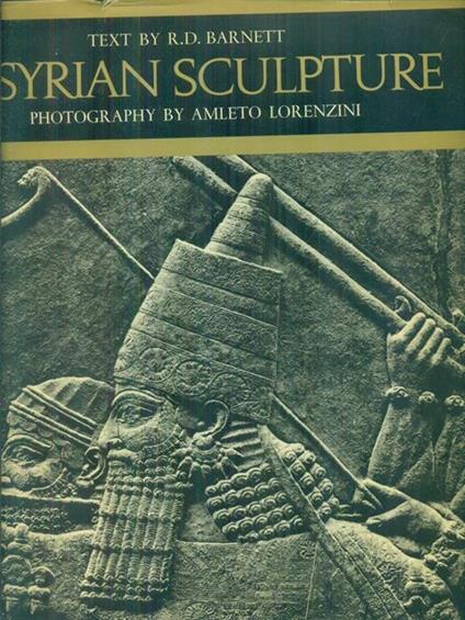 Assyrian sculptures - R. D. Barnett - copertina