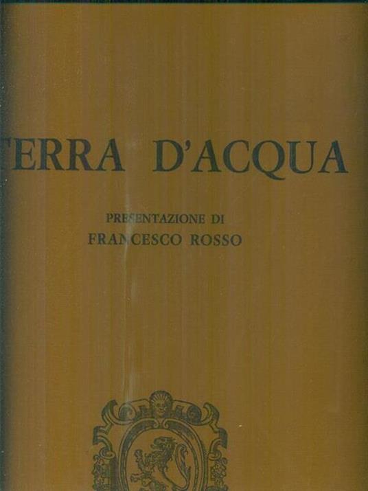 Terra d'acqua - Giorgio Sambonet - copertina