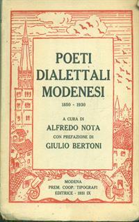 Poeti dialettali modenesi 1850-1930