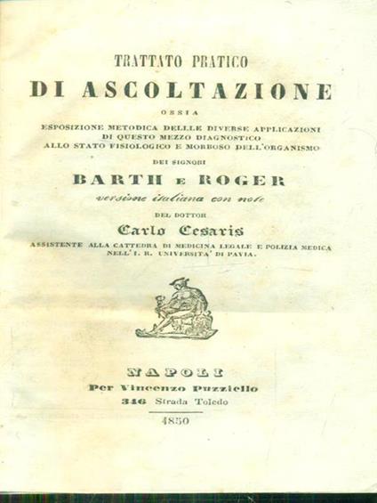 Trattato pratico di ascoltazione - John Barth - copertina