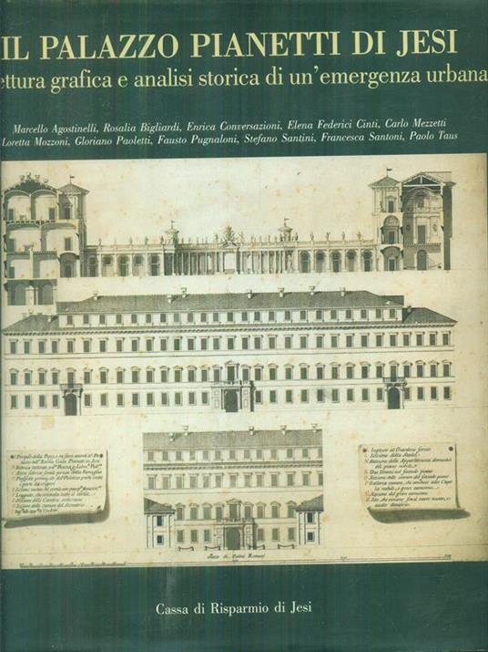 Il Palazzo Pianetti di Jesi - copertina