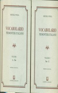 Vocabolario piemontese-italiano 2vv