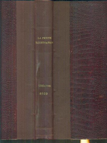 La petit illustration. Theatre 1932 - copertina