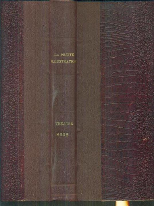 La petit illustration. Theatre 1932 - copertina