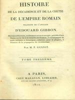 Histoire de la decadence et de la chute de l'Empire Roman 13vv