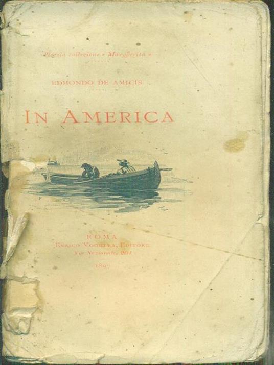In America - Edmondo De Amicis - copertina