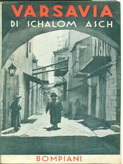 Varsavia - Schalom Asch - copertina