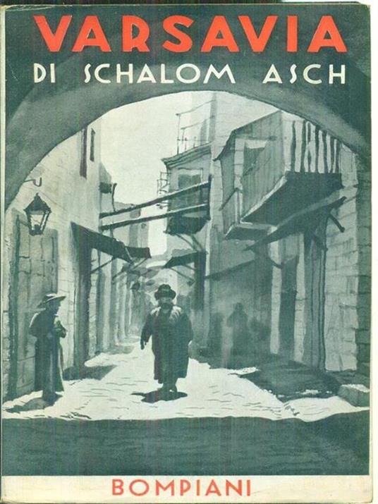 Varsavia - Schalom Asch - copertina