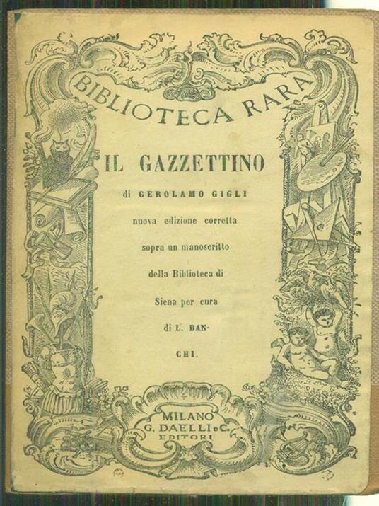 Il Gazzettino - Gerolamo Gigli - copertina