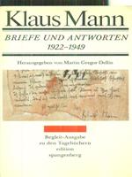 Briefe und antworten 1922-1949