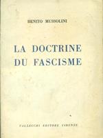La doctrine du fascisme